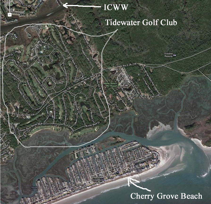 CG area map