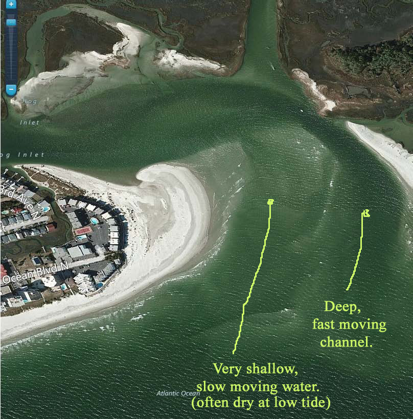 Cherry Grove's Hog Inlet