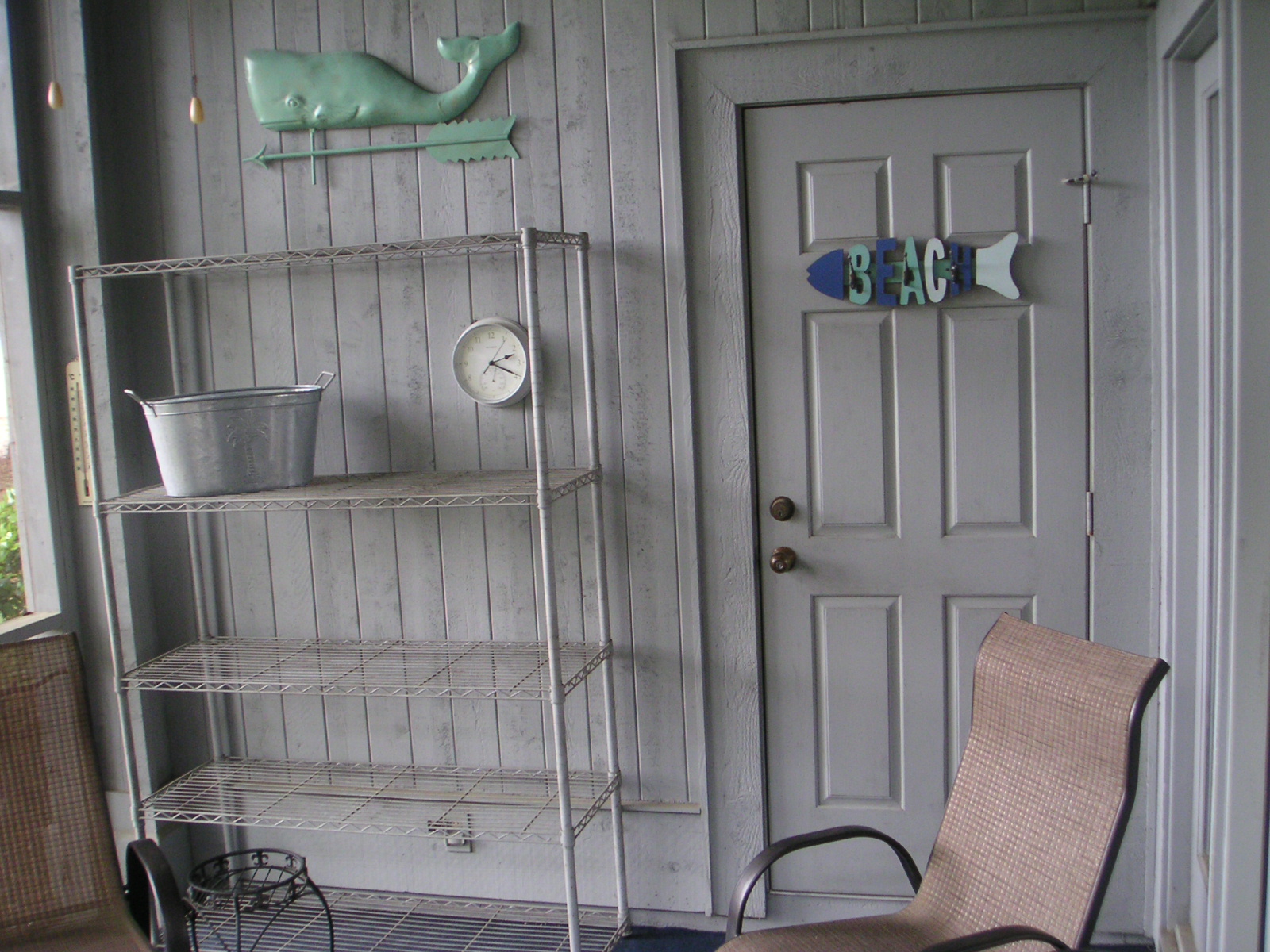 Airy, Comfortable Screened Porch
